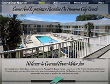 Tablet Screenshot of coconutgrovemotorinn.com